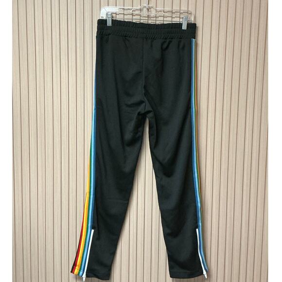 Palm Angels Rainbow Slim Track Pants Black Men’s Size M - Picture 3 of 8